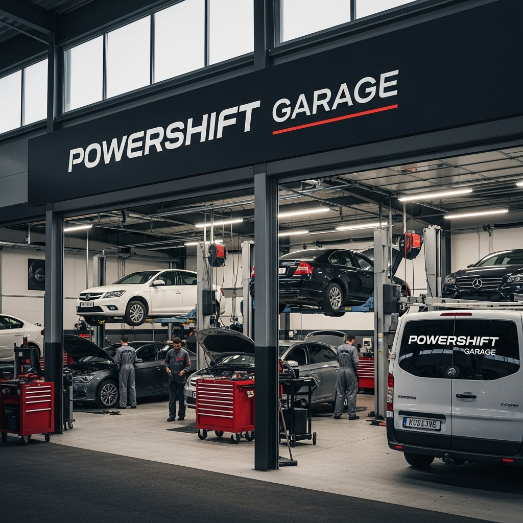 Powershift-Garage
